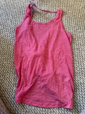 Women’s Pink Tank Top - Lightweight Scoop Neck